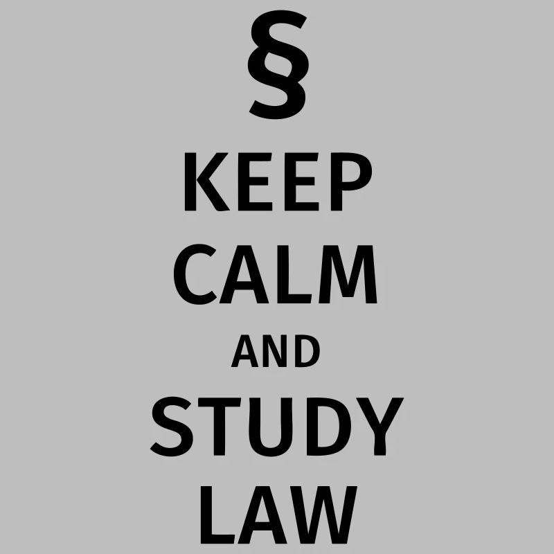 keep calm and study law
