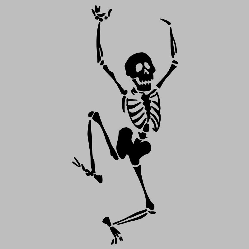 Dancing skeleton