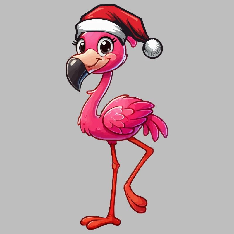 Flamingo Christmas
