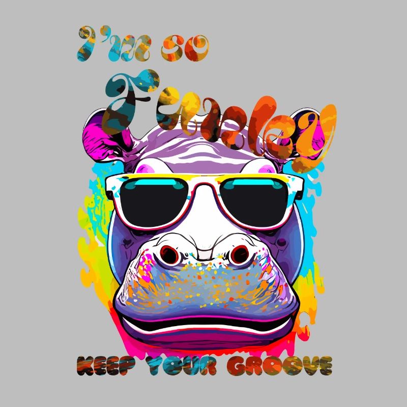 Ich bin so funky. Behalte deinen Groove. Nilpferd