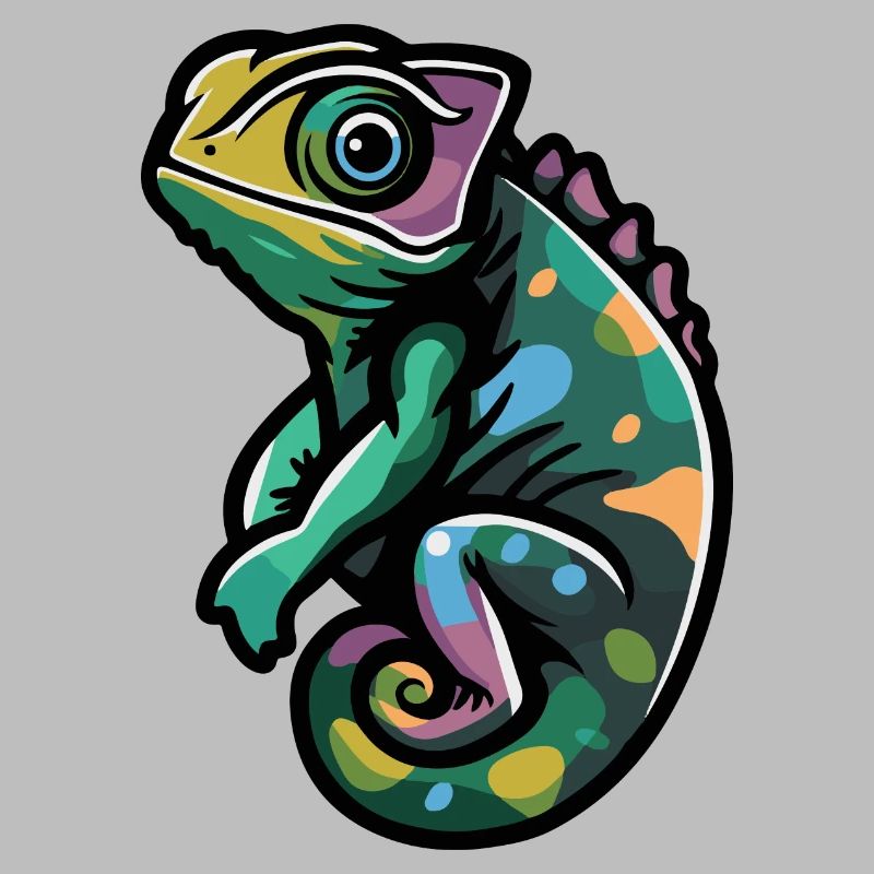 Bande dessinée caméléon