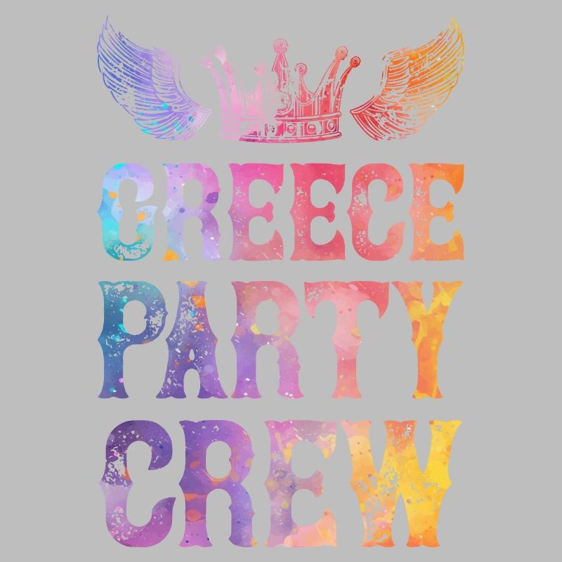 Greece Party Crew Saying