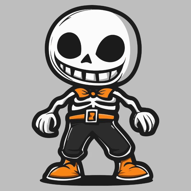 Skeleton Comic Halloween