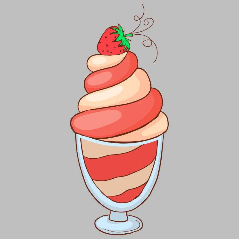 Eis Speiseeis Eiskrem Eiscreme Kugeleis Eisbecher