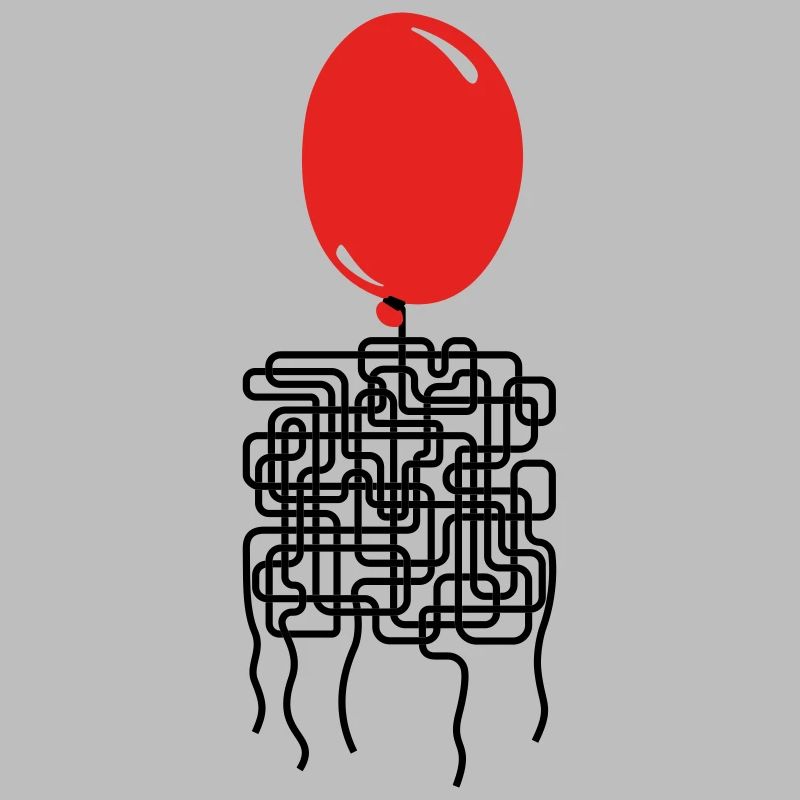 Balloonyrinth Balloon Thread Labyrinth