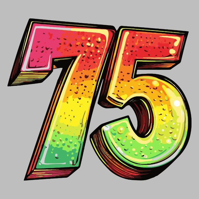 75 Symbole numérique