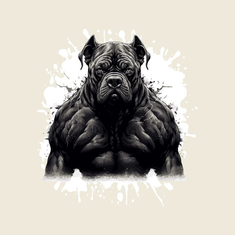 Cane Corso Chien Muscles Musculation Bête