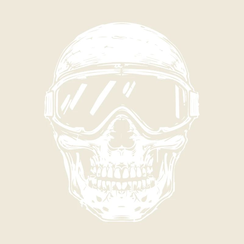 Skull Ski Goggles