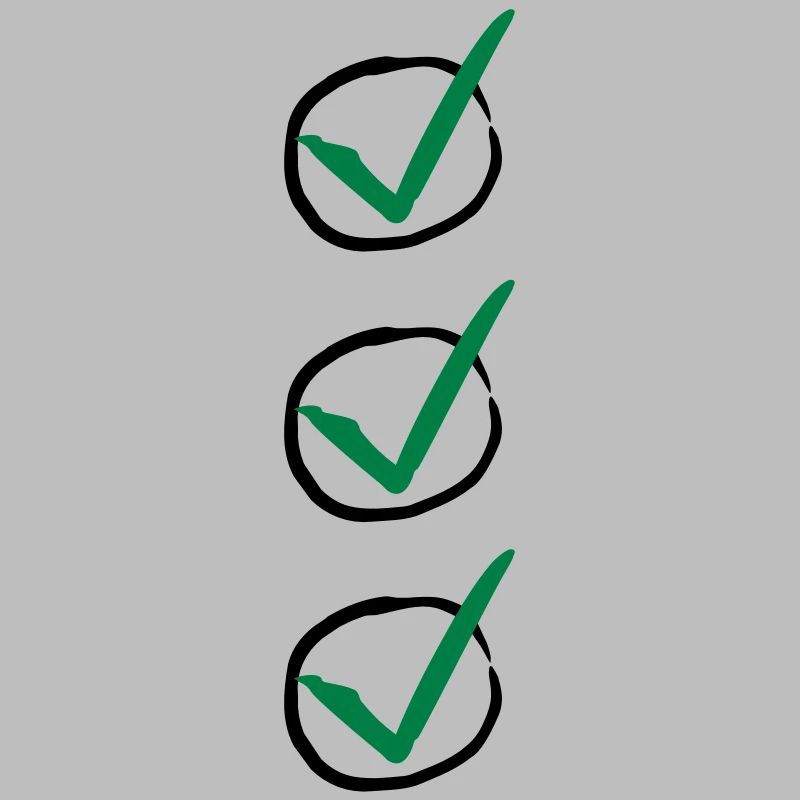 Three Checkmarks
