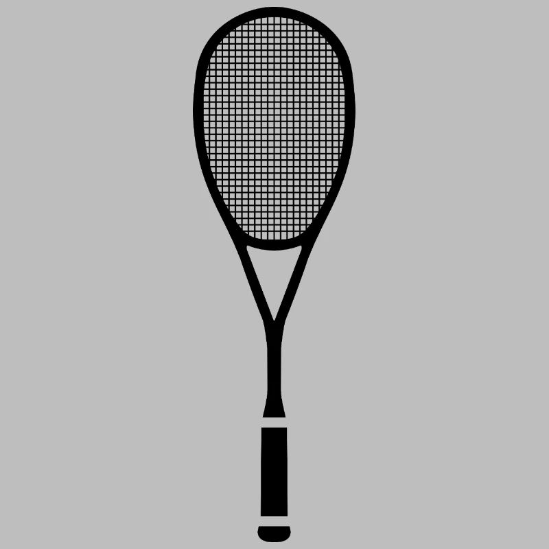 Raquette de squash divisée