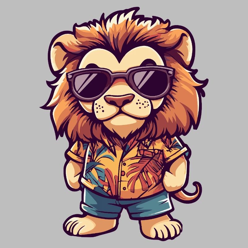 Lion Comic Vacation