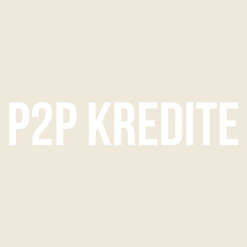 P2P Kredite