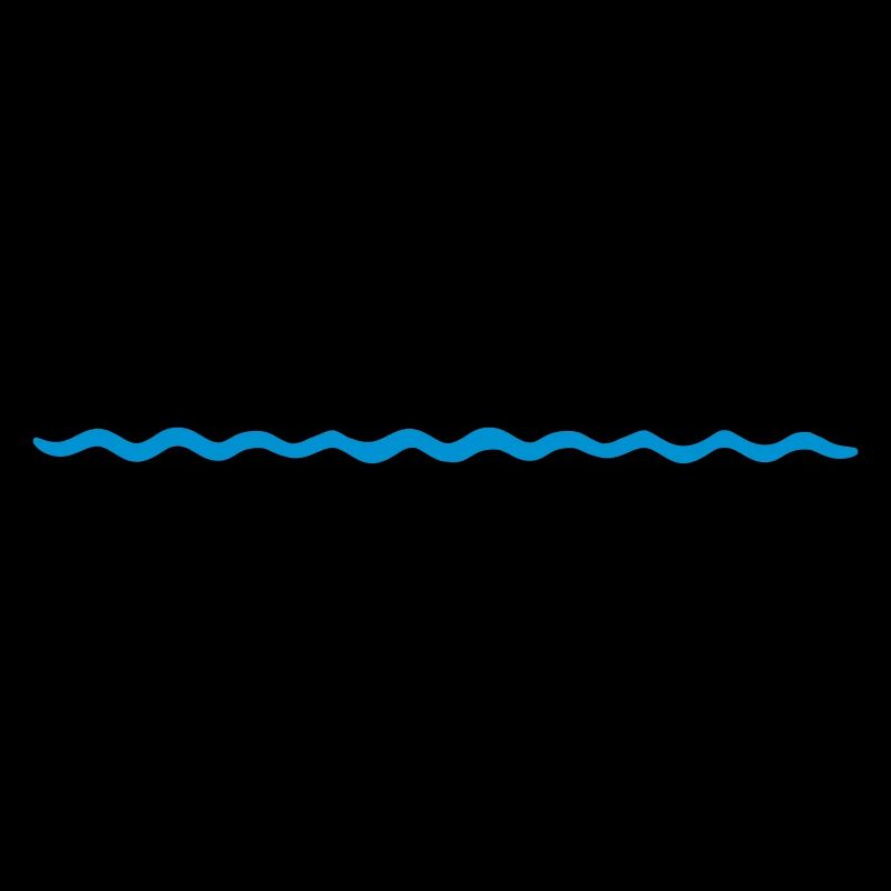 vagues ligne piste nager eau mer vacances fer