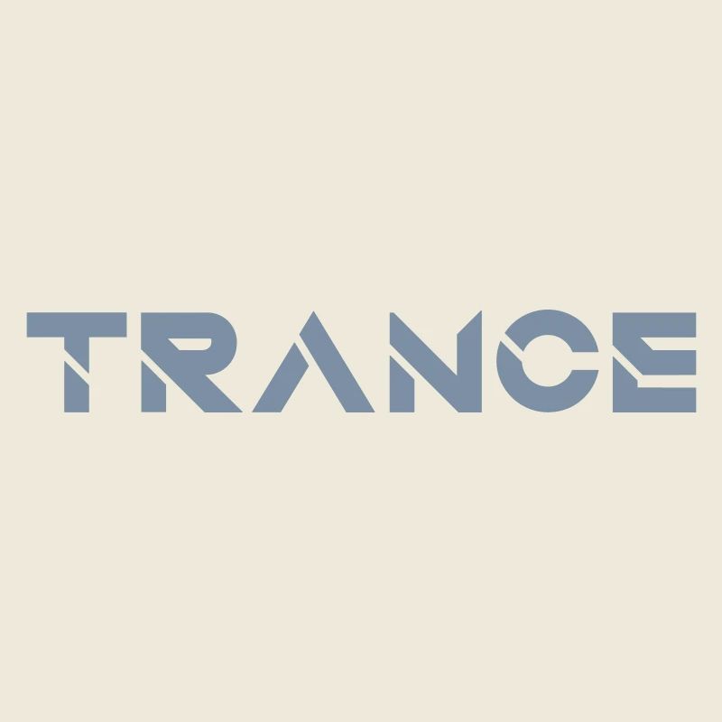 Logo de lettrage Trance Design