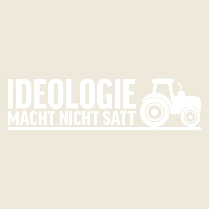 L’idéologie ne vous remplit pas