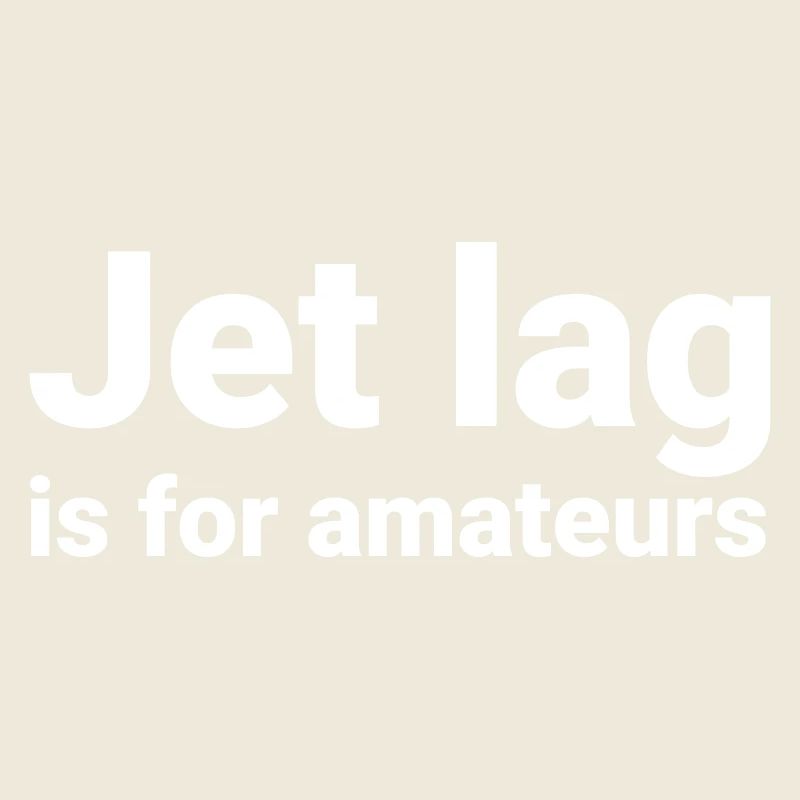 Jet team is for amateurs. T-shirt design.