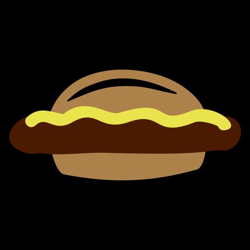 Bratwurst with buns and mustard gift