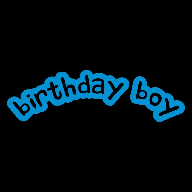 Happy Birthday Boy Comic Logo