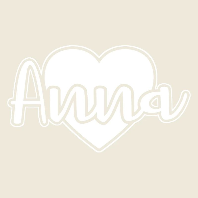 Anna prénom coeur