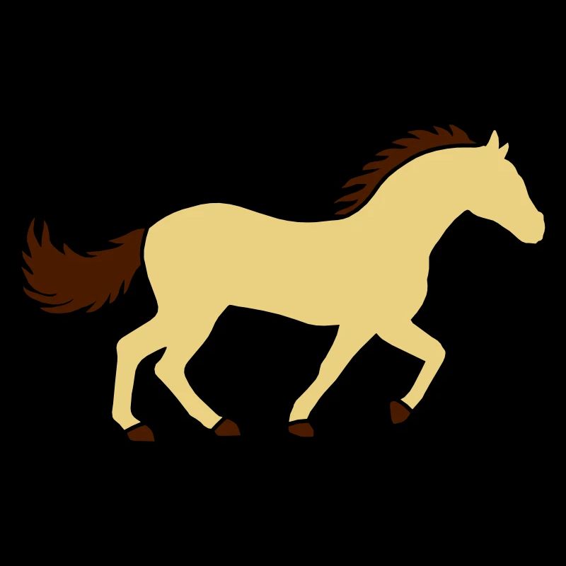 Design Racing Horse Silhouette