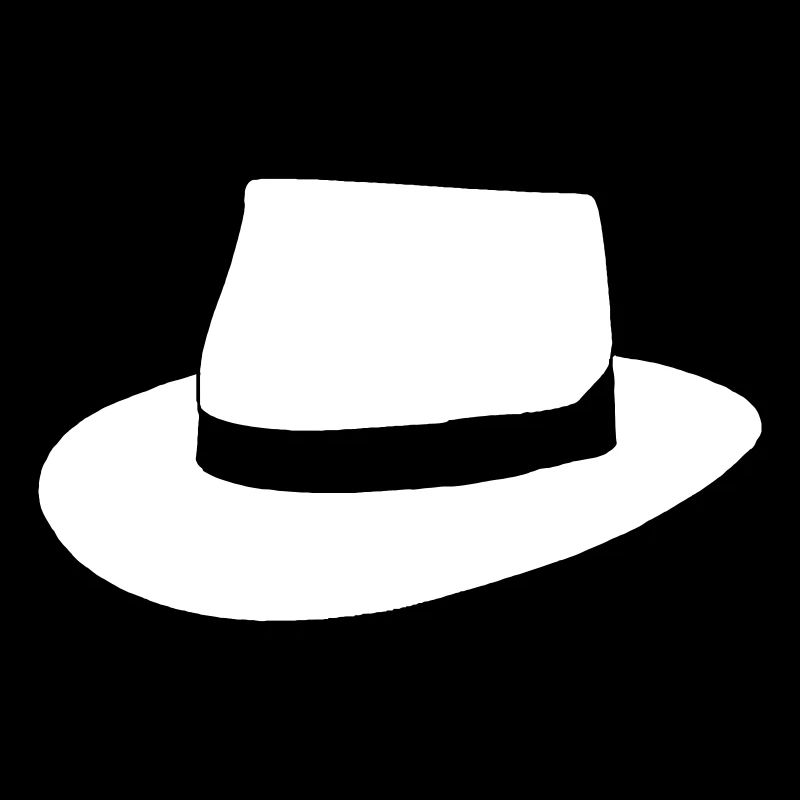 chapeau blanc