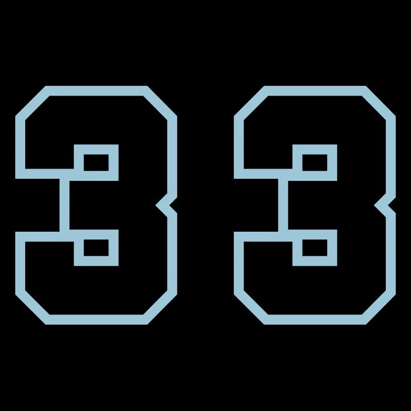 33 Symbole numérique