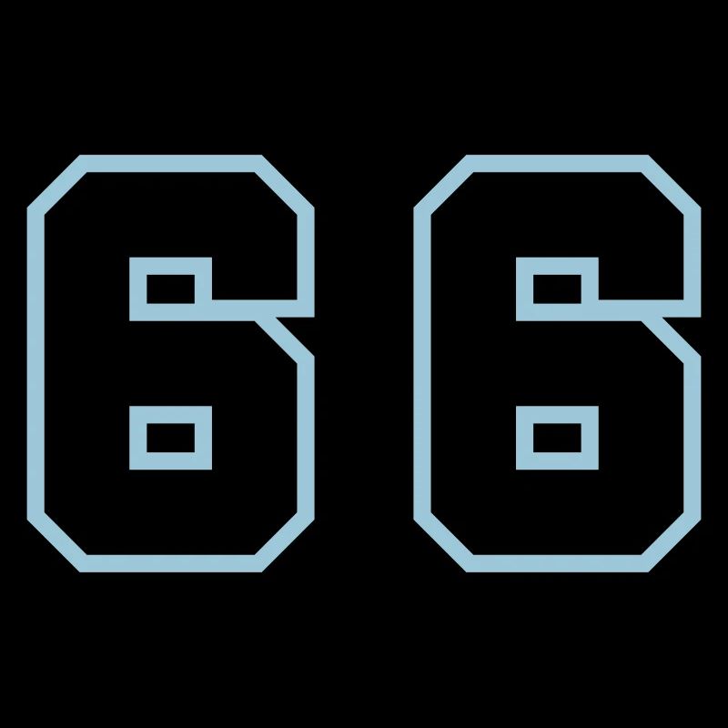 66 Symbole numérique