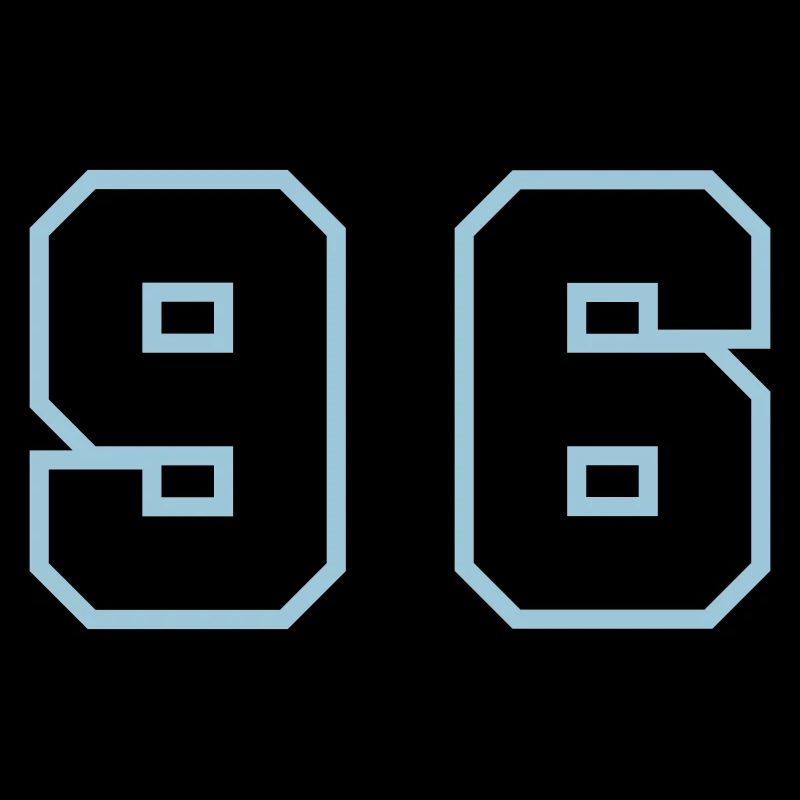 96 Symbole numérique