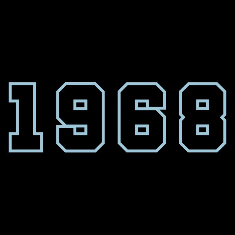 1968 Year Birthday