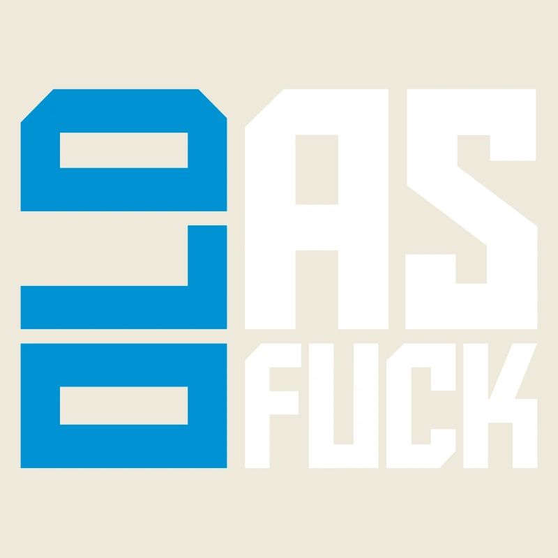 old AF Text Logo