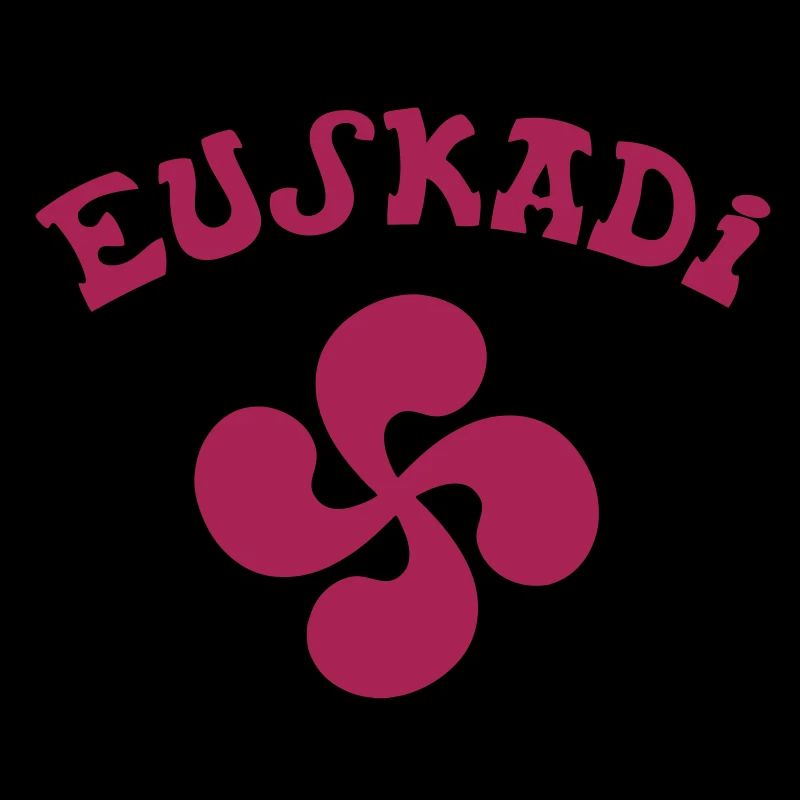 Croix Basque Rouge vectoriel