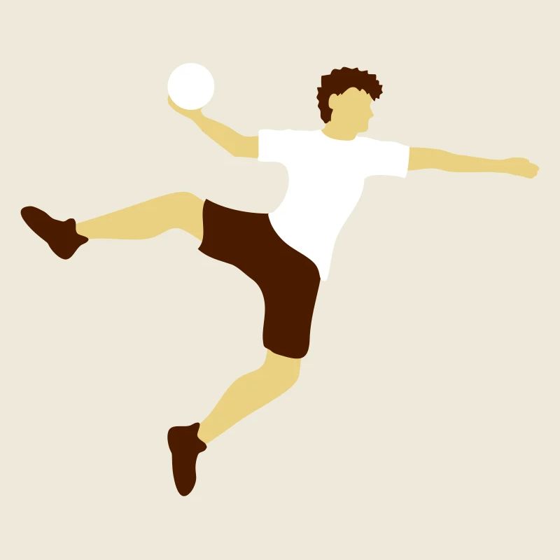 handball balle jeter score sauter jeter dans