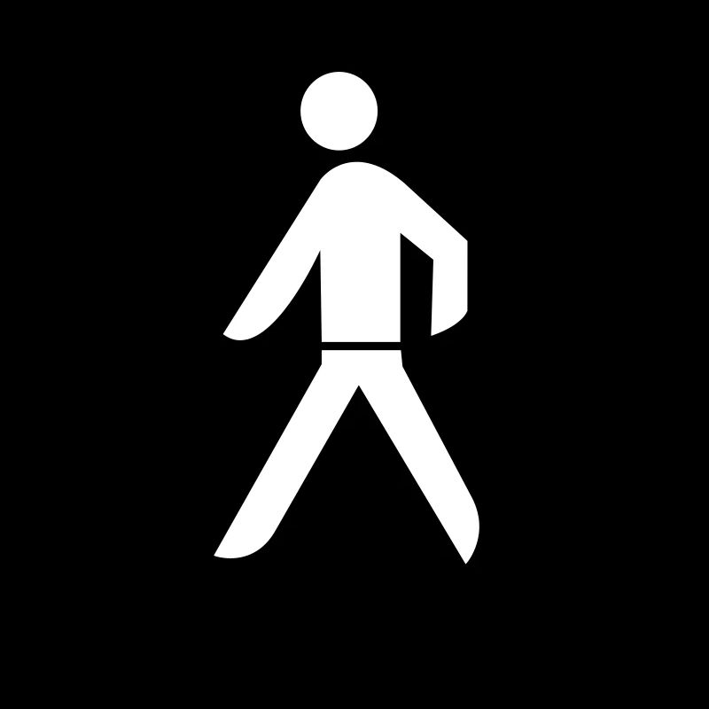 Franchissement du passage piéton