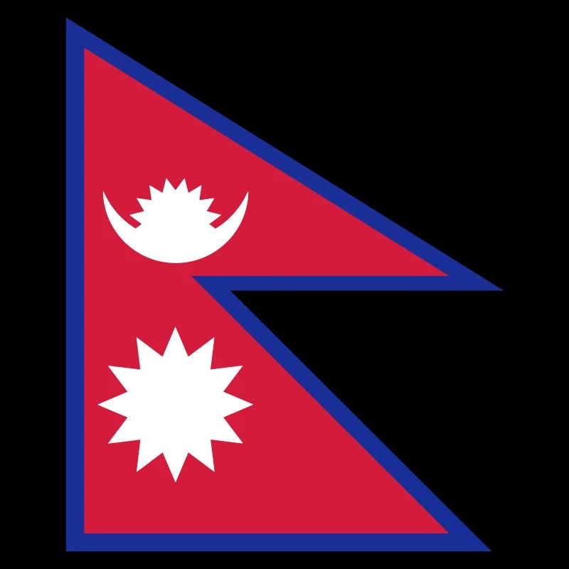 Nationalflagge von Nepal