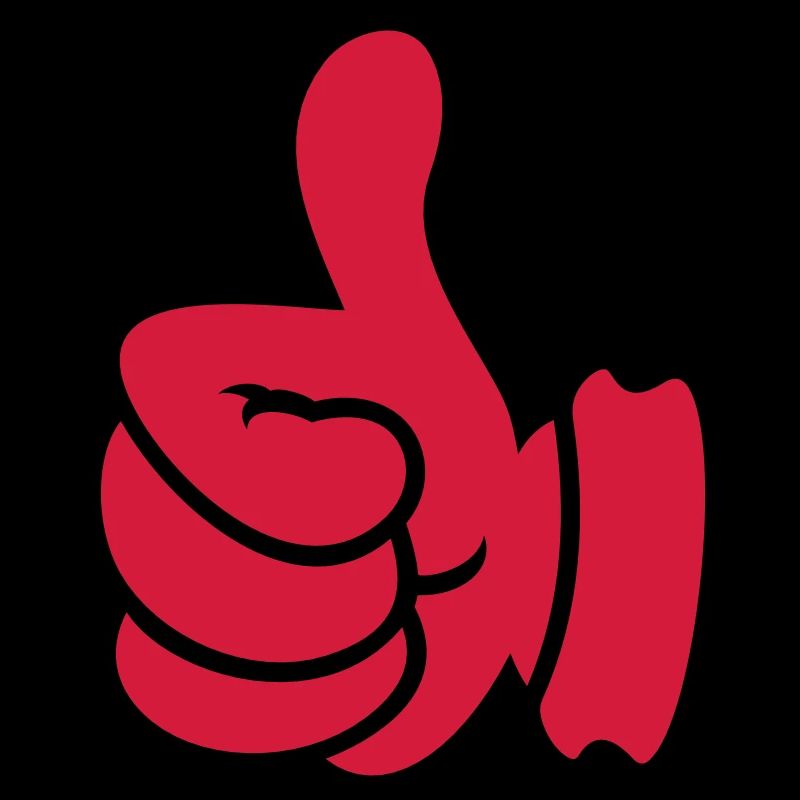 Daumen hoch / thumbs up (1c)