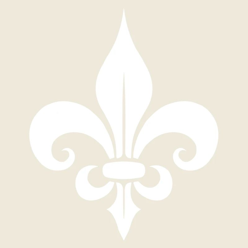 Fleur de lys symbolique Design