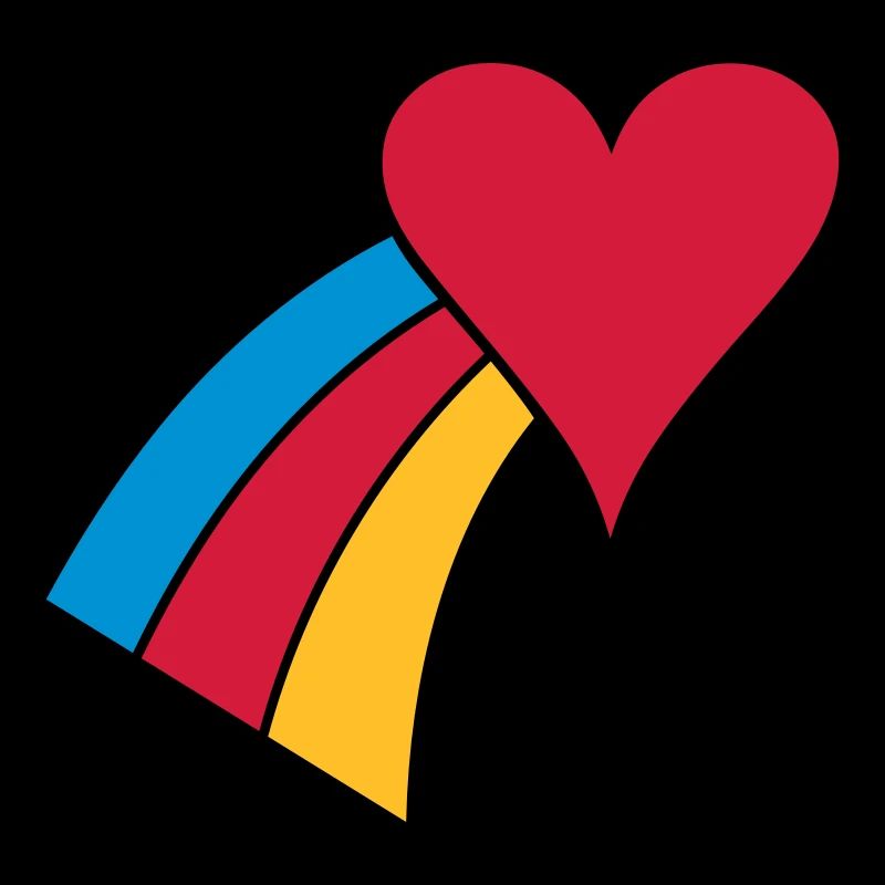 Regenbogenherz
