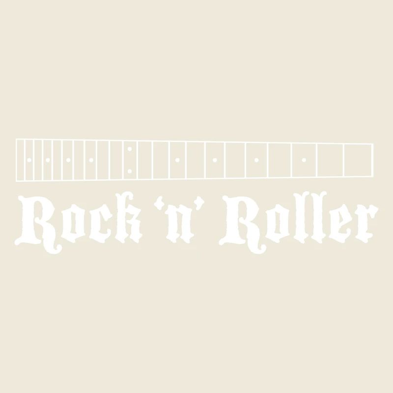 Gitarrengriffbrett groß weiß