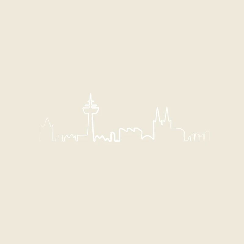 Skyline Köln faded