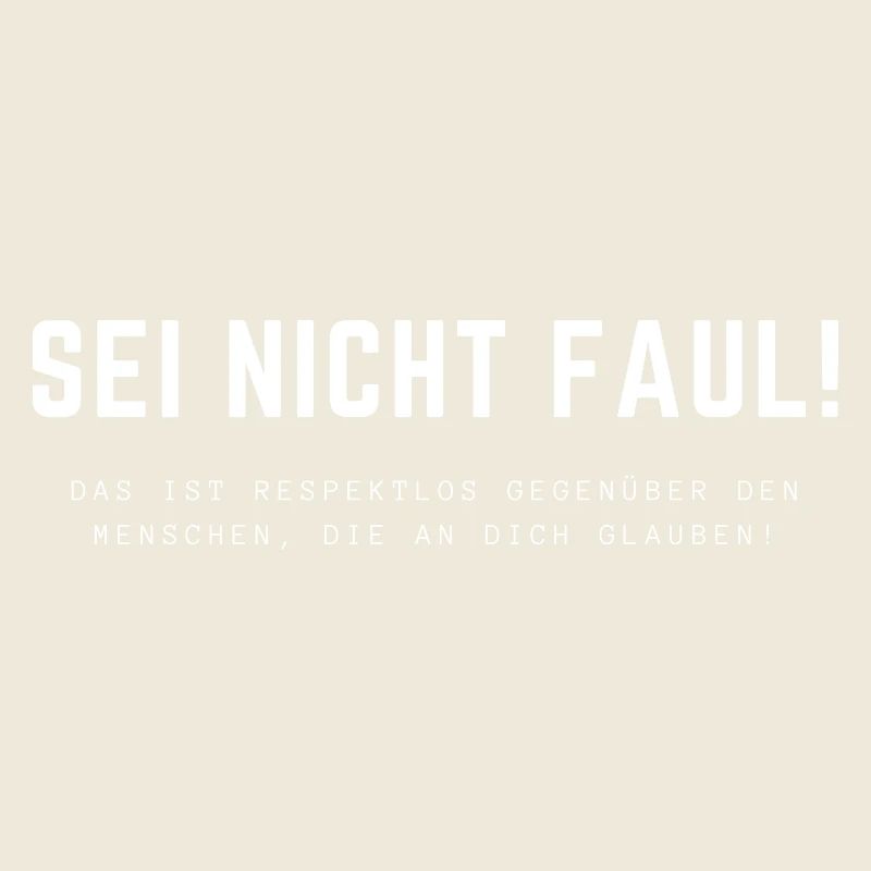 Motivation und Disziplin - sei nicht faul