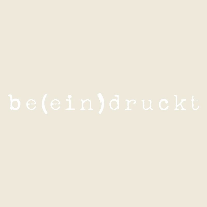 IMPRESSIONNE JEU DE MOTS BLANC