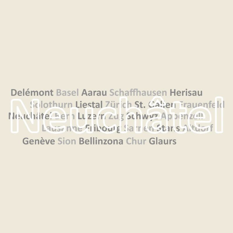 Villes suisses Neuchâtel