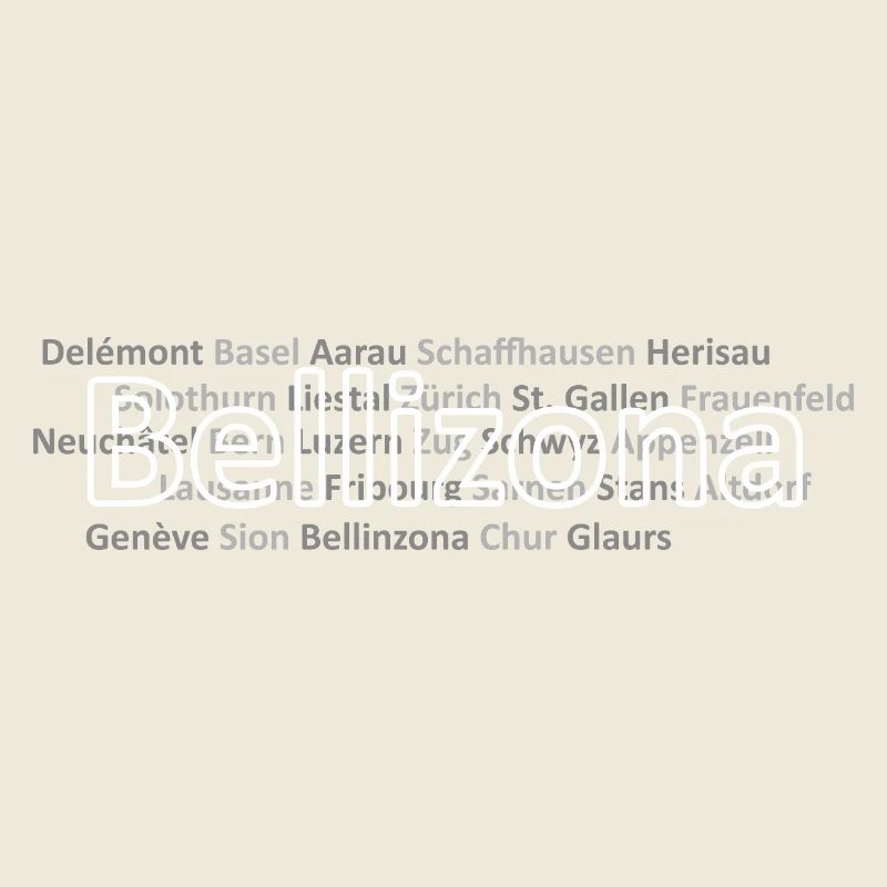 Schweizer Städte Bellizona