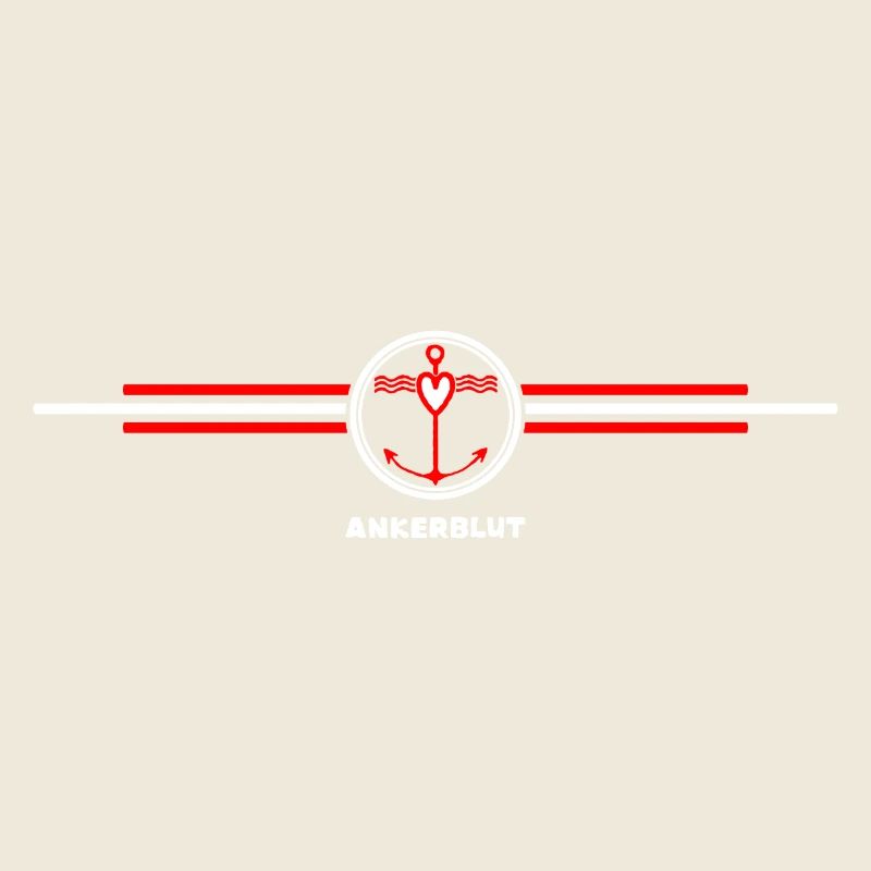 Ankerblut - Anker Küste Schiff Deich Heimat