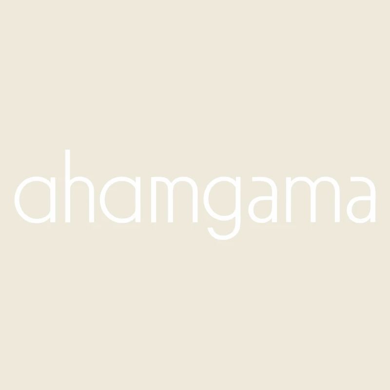 Ahangama Typographie