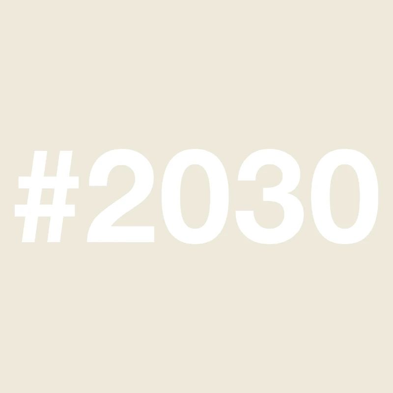 2030 Hashtag