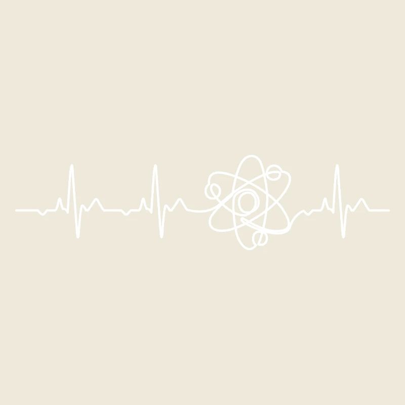 Wissenschaft Herzschlag Atom