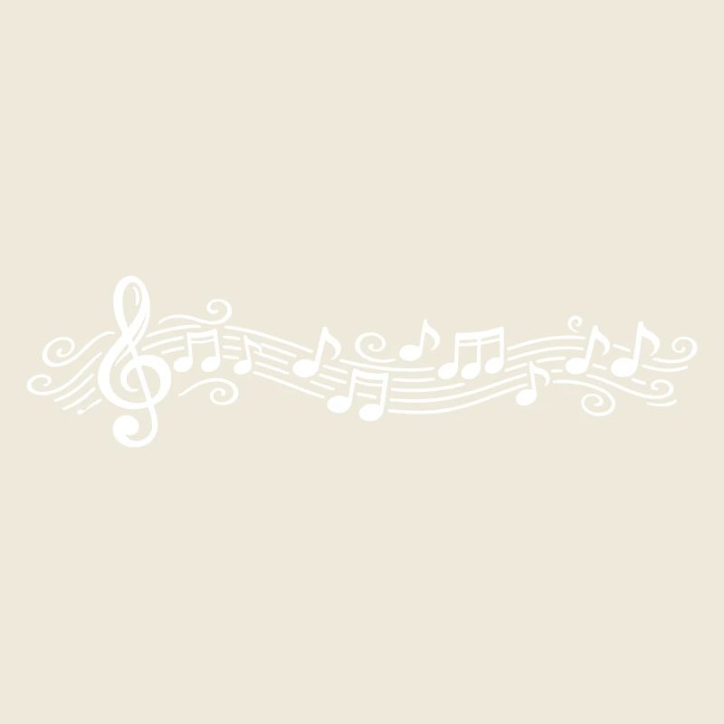 Notes musicales Clés de mélodie