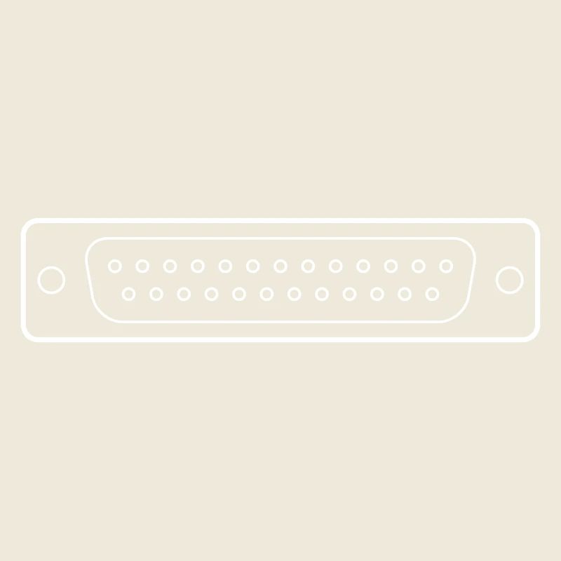 DB 25 Connector Parallel, Printer