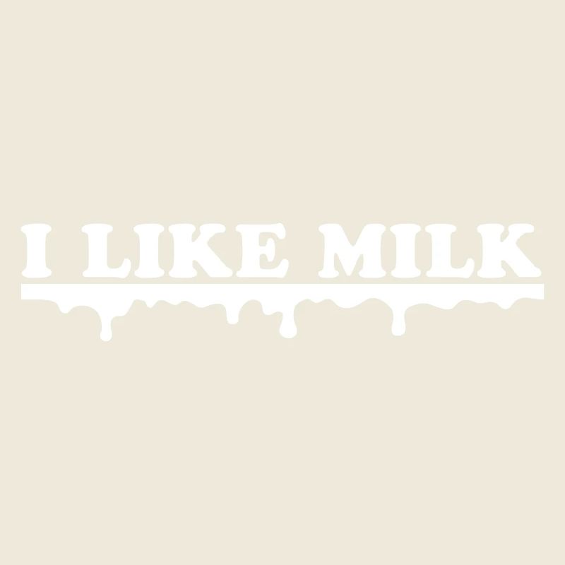 j’aime le lait (Vectorgraphic)